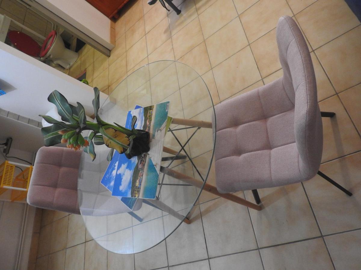 Studio Hibiscus-Ch Vue Sur Mer,Plage,Clim Les Anses-d'Arlet Extérieur photo