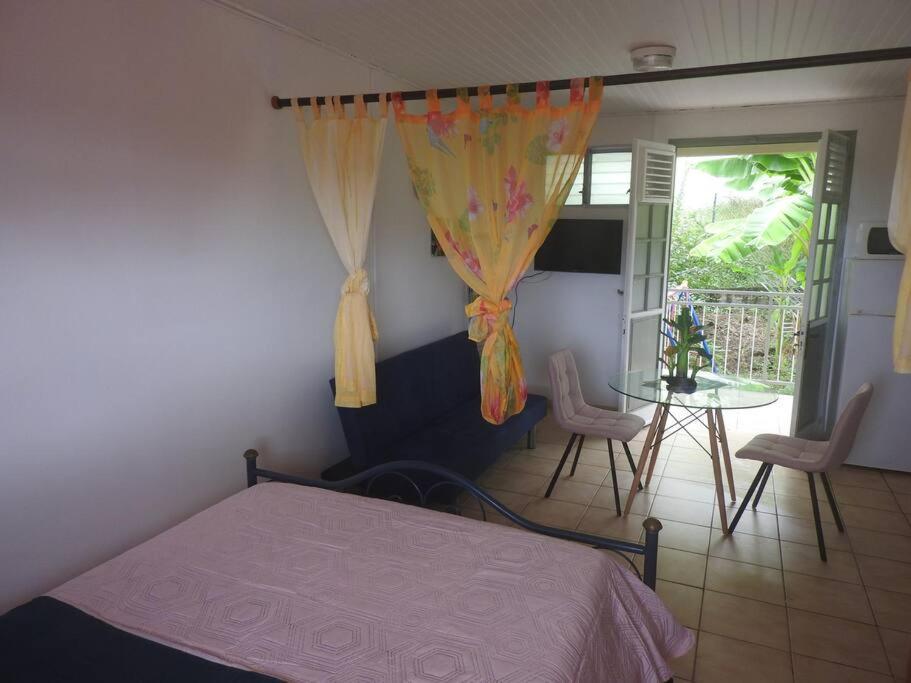 Studio Hibiscus-Ch Vue Sur Mer,Plage,Clim Les Anses-d'Arlet Extérieur photo