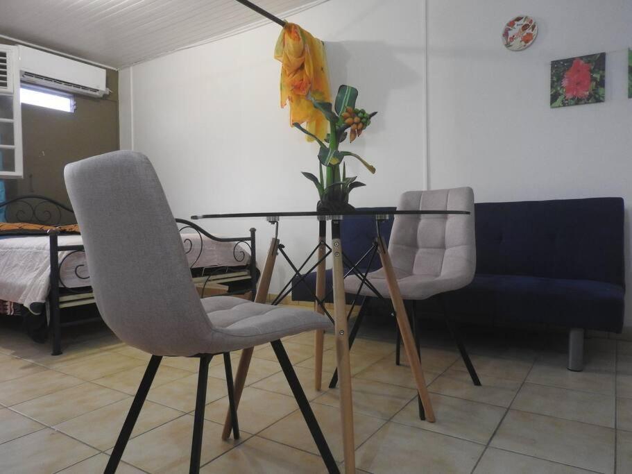 Studio Hibiscus-Ch Vue Sur Mer,Plage,Clim Les Anses-d'Arlet Extérieur photo